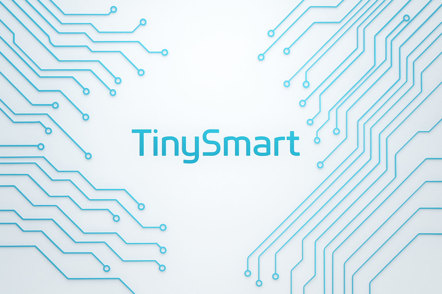 add 'TinySmart in the middle and match the font to Techy